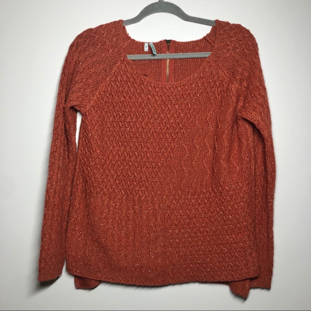 Maurices Orange/Rust Sweater - Picture 1 of 3